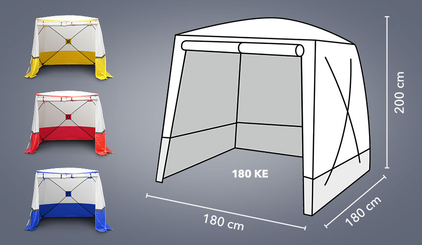 180 KE – dimensions