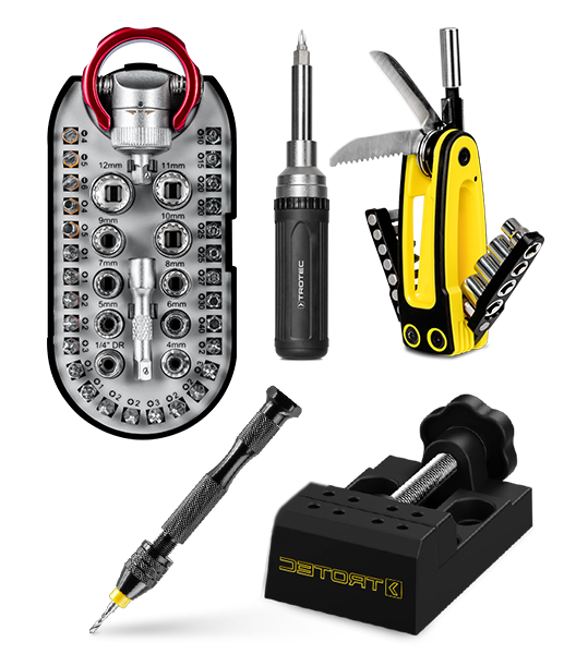 9-in-1 ratchet screwdriver - TROTEC