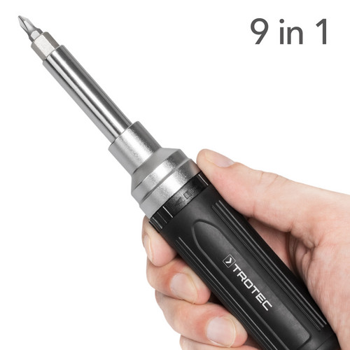 9-in-1 ratchet screwdriver