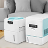 Air cleaners, humidifiers and odour removers in combination devices-Trotec