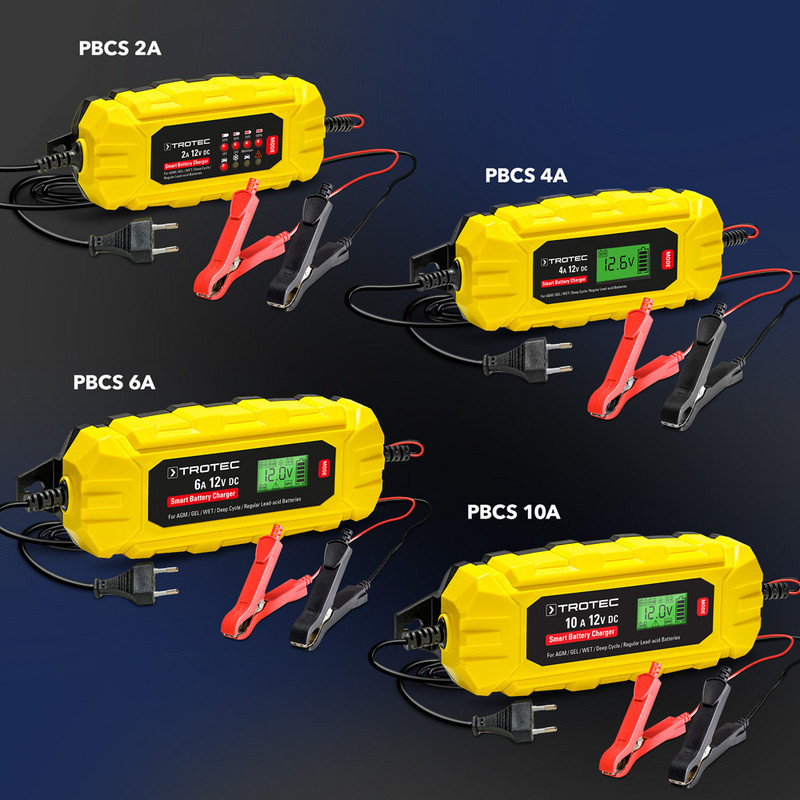 All Trotec battery chargers