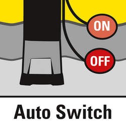 Automatic device switch-on/-off