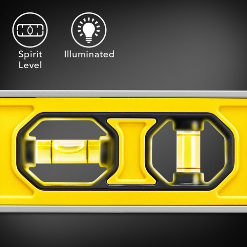 BD1L – illuminated spirit level