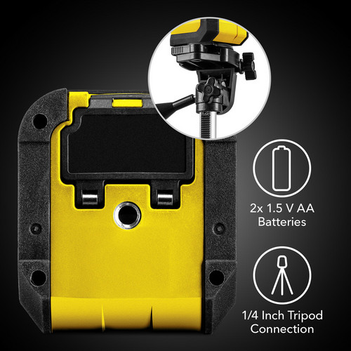 BD6A – battery operation & tripod connection