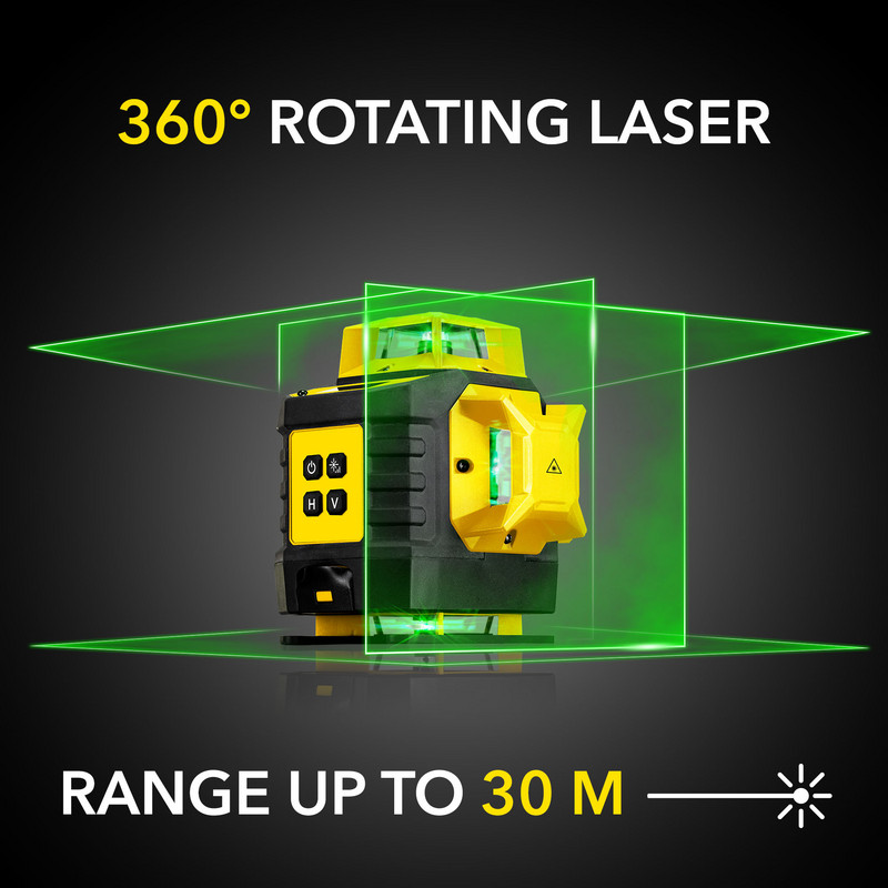 BD8A – 360° laser with a range of up to 30 m