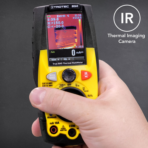 BE60 – temperature measurement with thermal imaging camera