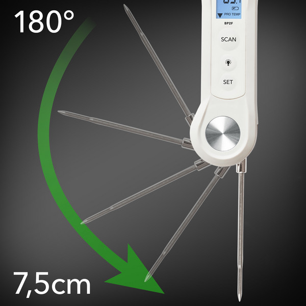 Lebensmittel-Thermometer BP2F: praktisches Kombi-Gerät zur Oberflächen- und  zur Kerntemperatur-Messung – wieder verfügbar – Trotec Blog