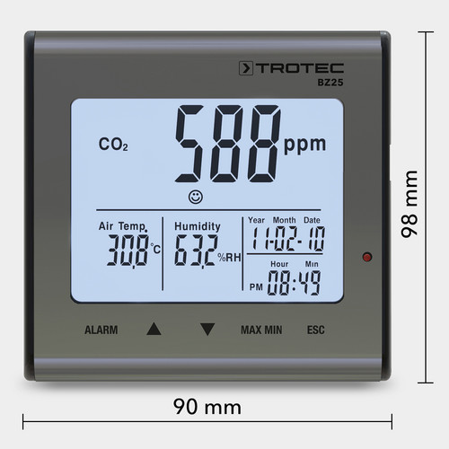 Монитор качества воздуха CO2 BZ25