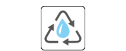 Condensation water recycling