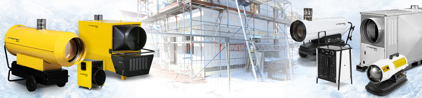 Construction site heating solutions