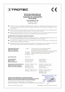 Declaration of conformity for cordless drill driver PSCS 10-12V (INT)