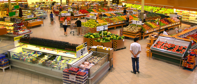 Dehumidification in supermarkets-Trotec