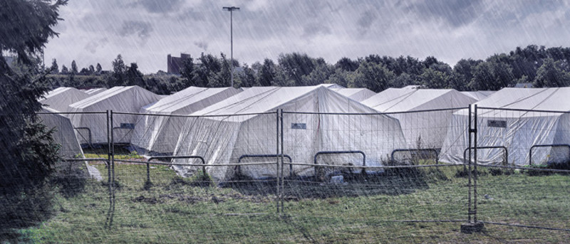 Dehumidification in tents-Trotec
