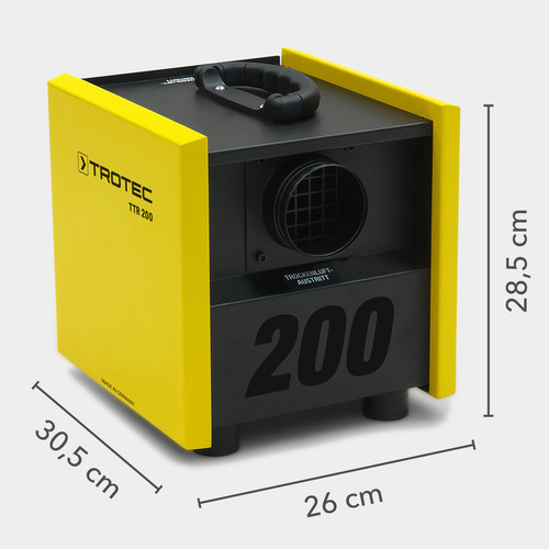 Desiccant dehumidifier TTR 200