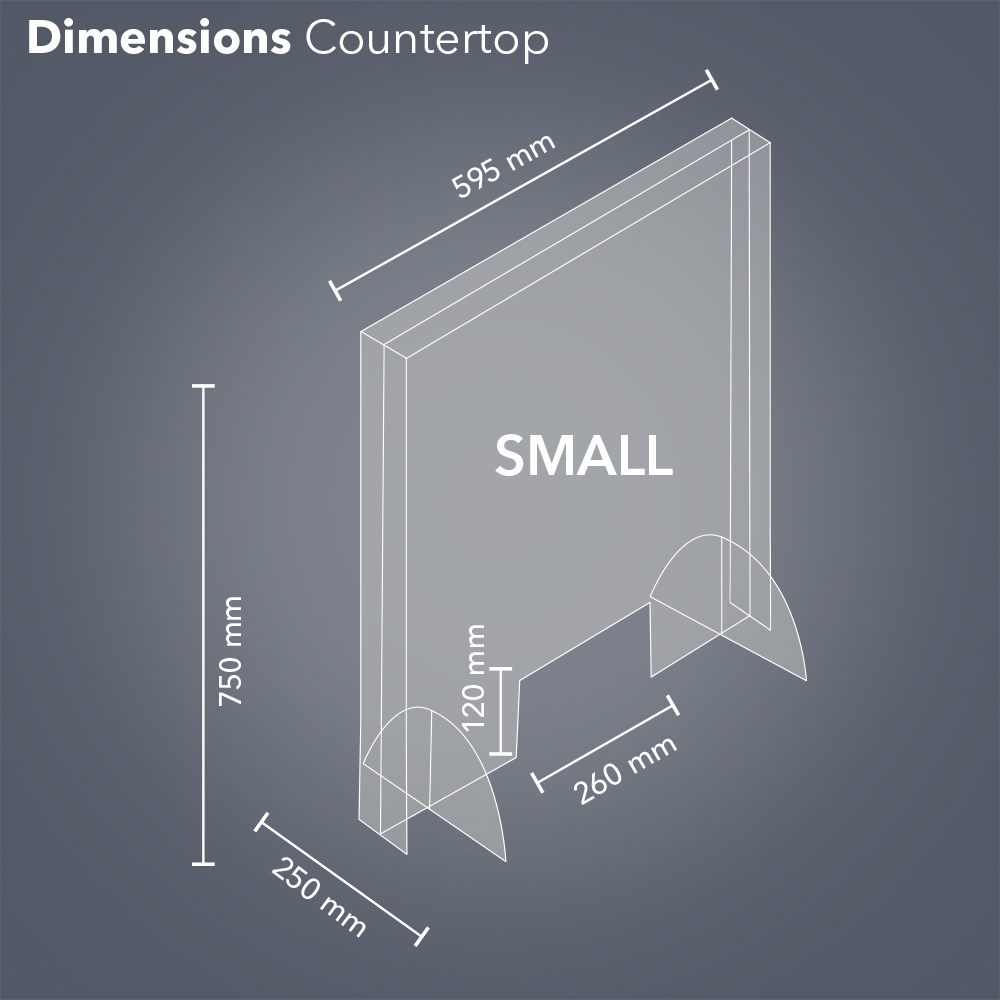 Dimensions countertop (small)