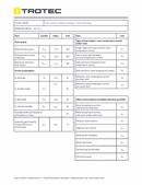 ErP table oil-filled radiator TRH 29 E (INT)