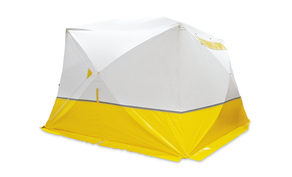 Flat-roofed tent 180 K – quick and simple to pitch