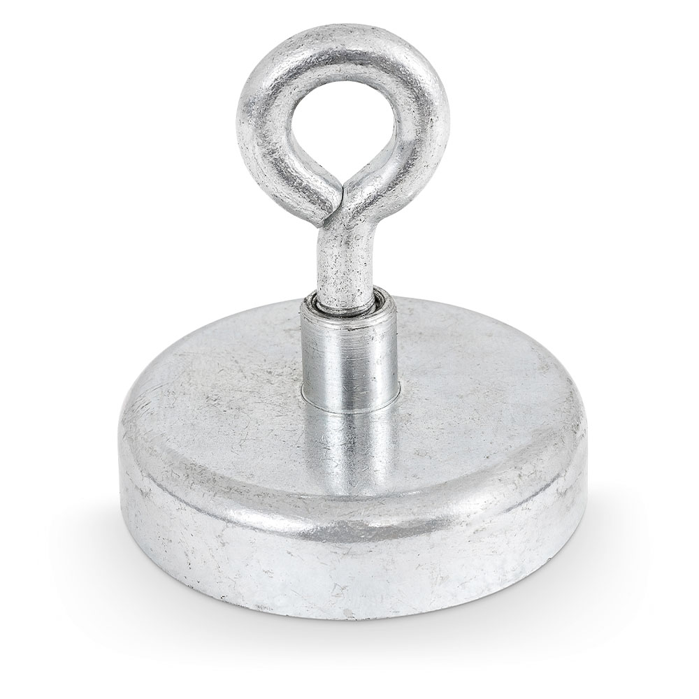 For the safe attachment on metal surfaces. Suitable for use with flat-head tent pegs.