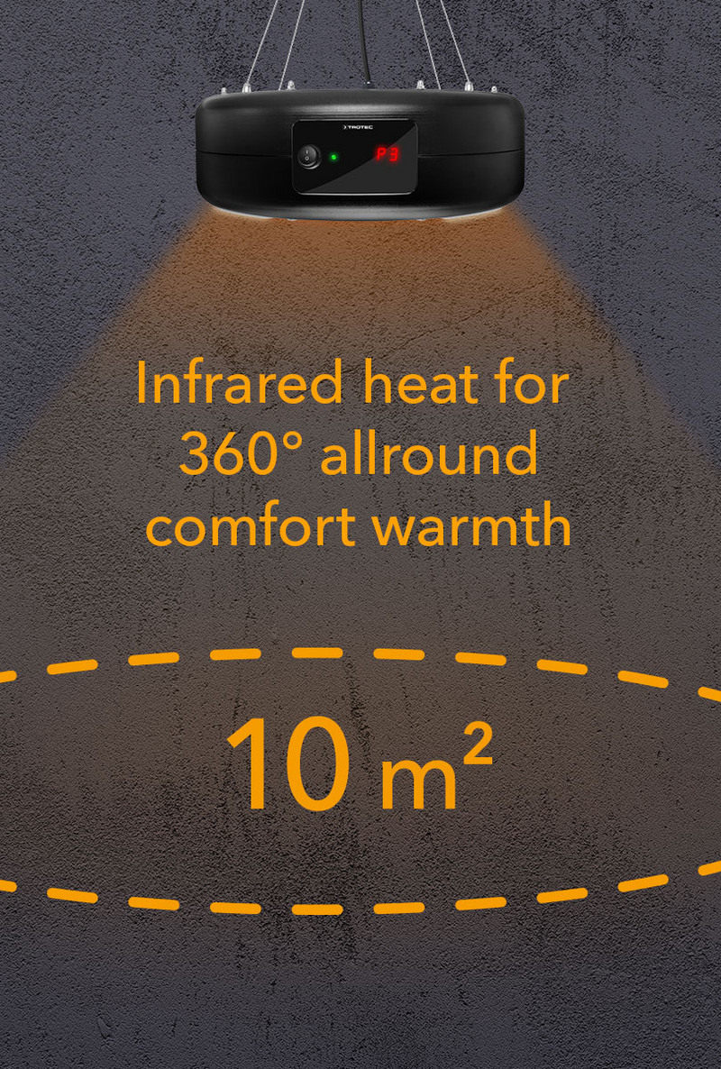 IR 1550 SC – infrared heat