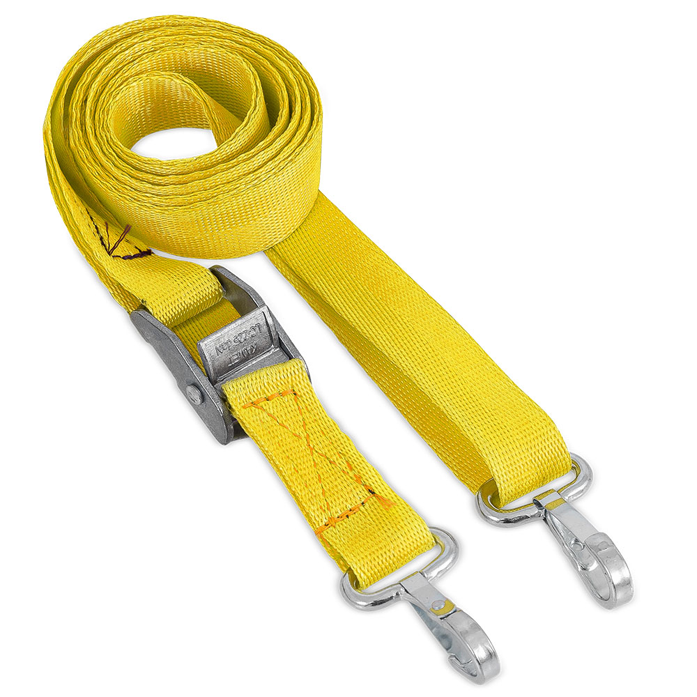 Length 2.5 m, with 2 hooks and adjustable length.