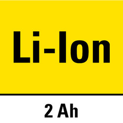 Lithium-ion battery with 2 Ah capacity