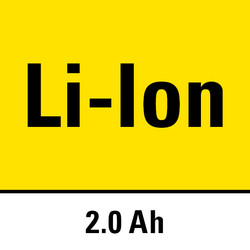 Lithium-ion battery with 2 Ah capacity