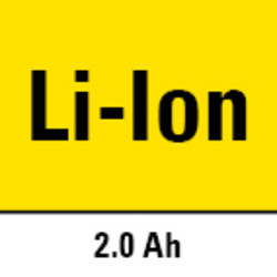 Lithium-ion battery with 2 Ah capacity