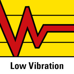 Low-vibration operation