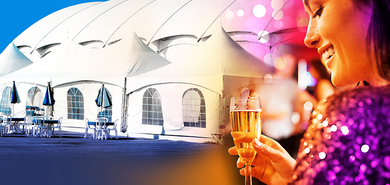 Marquee and event heating applications-Trotec