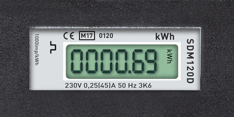 MID-compliant energy consumption meter