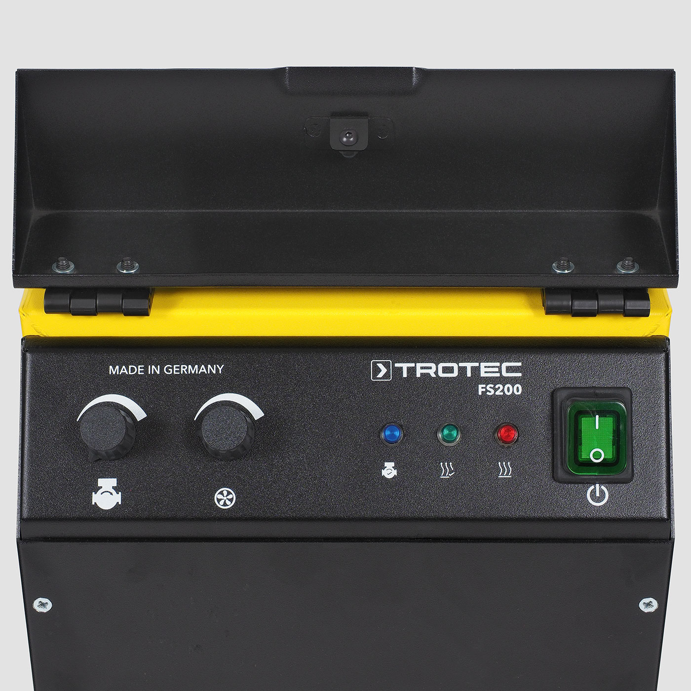 Operating elements of the FS200