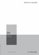 Operating manual for convector TCH 21 E / TCH 23 E (EN)