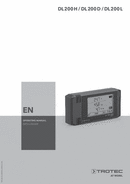 Operating manual for data loggers DL200H / DL200D / DL200L (EN)