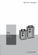 Operating manual for electric heaters TDS 10 P / TDS 20 P (EN)