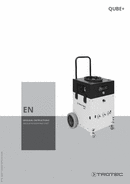 Operating manual for insulation drying unit Qube+ (EN)