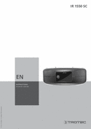 Operating manual for radiant heater IR 1550 SC (EN)
