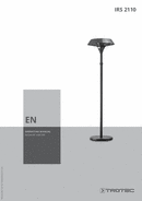 Operating manual for radiant heater IRS 2110 (EN)