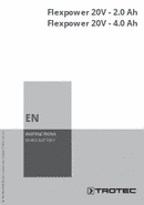 Operating Manual for the Flexpower 20 V Multi-Battery (EN)