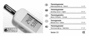 Operating manual for thermohygrometer T200 (DE, EN, FR, IT, NL)