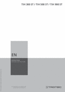 Operating Manual Infrared Heating Panels TIH 300 ST / TIH 500 ST / TIH 900 ST (EN)