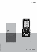 Operating manual Laser distance measuring device TD120 (EN)