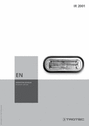 Operating manual radiant heater IR 2001 (EN)