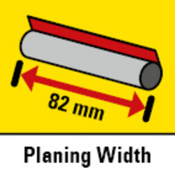 Planing width 82 m