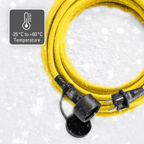 Professional extension cable - temperature resistant