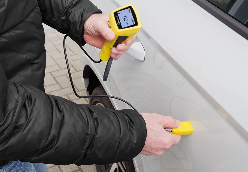 Professional layer thickness measurement of car paint and other coatings