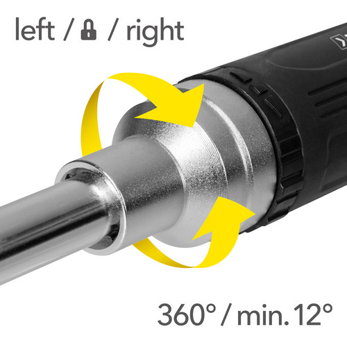 Reversing the direction of rotation