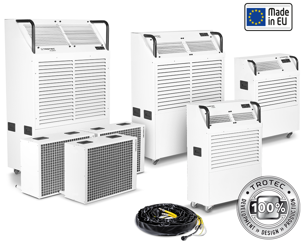 Split cooling units of the PT series