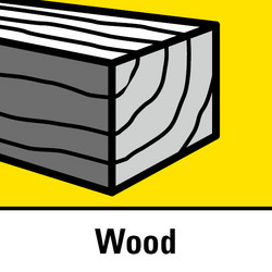 Suitable for wood