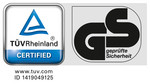 Tested for safety, TÜV GS ID 1419049125
