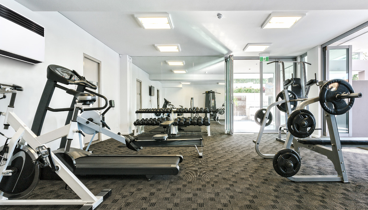 The dehumidifiers of the DS series are also ideally suited for use in fitness areas.